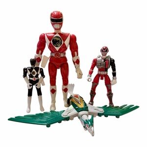Bandai Mighty Morphin Power Rangers Action Figures Bundle